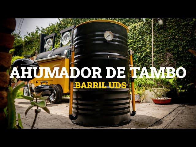 Cómo construir tu propio ahumador casero sin soldar - Ahumador de tambo o barril UDS