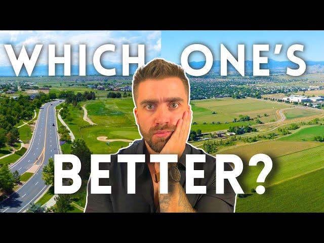 Should You Live in Erie or Longmont Colorado?