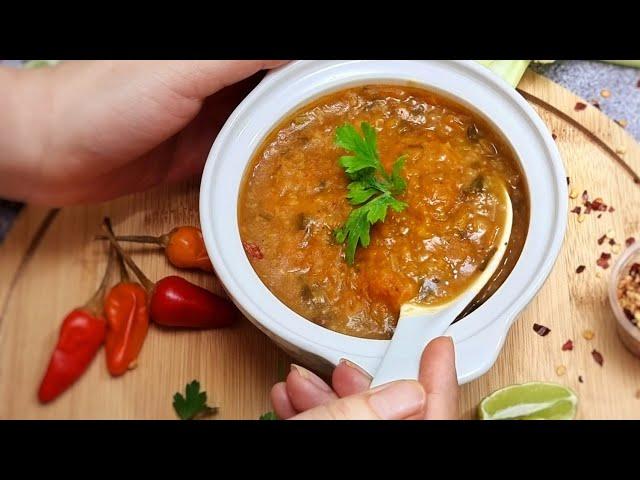 سوپ عدس مخصوص سرماخوردگی  (lentil and celery soup )