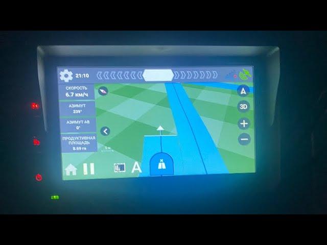 Установил агронавигатор "Курсач" на свой МТЗ. Доволен как слон.