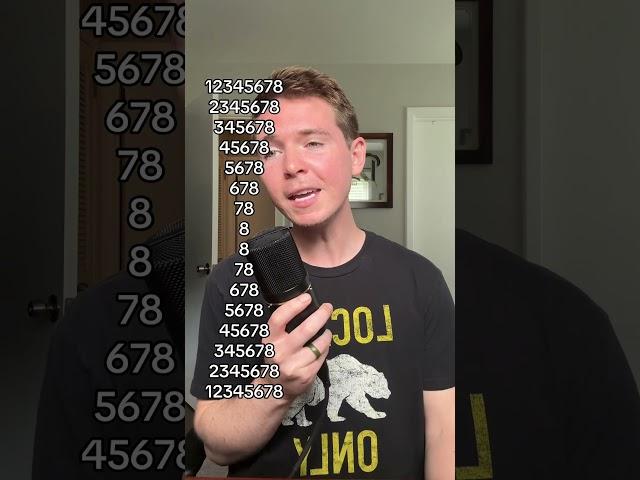 12345678 Challenge