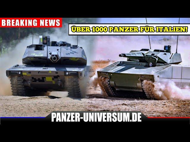 Wahnsinn! Italien beschafft über 1.000 KF51 Panther & KF41 Lynx von dem Rheinmetall Joint Venture