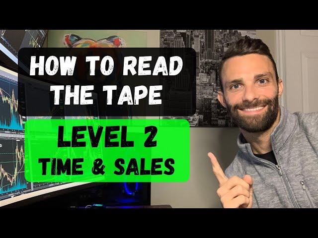 (LIVE) How To Read The Tape, Level 2 & Time and Sales | Scalping Strategy