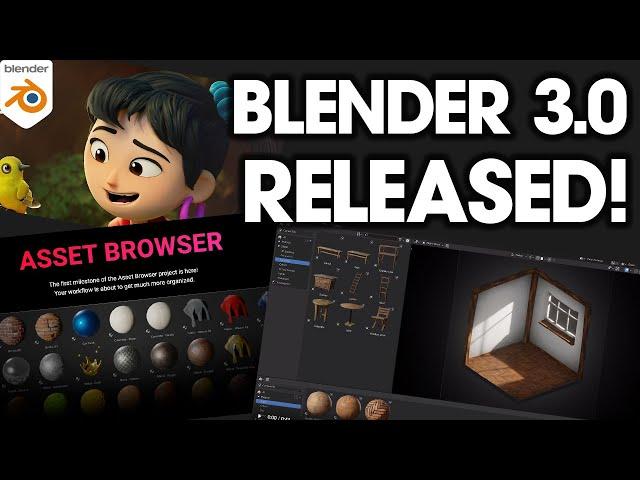 What's New in Blender 3.0? Available Now!