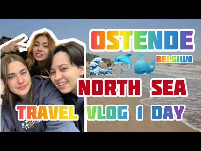 Ostende Belgium  Travel vlog. 1 Day