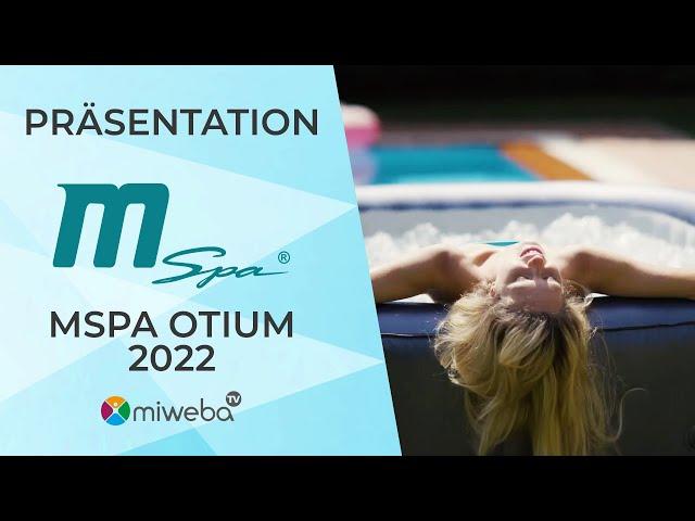 2022 Präsentation: Outdoor Whirlpool MSpa Muse Otium  | Aufblasbarer Whirlpool | Garten