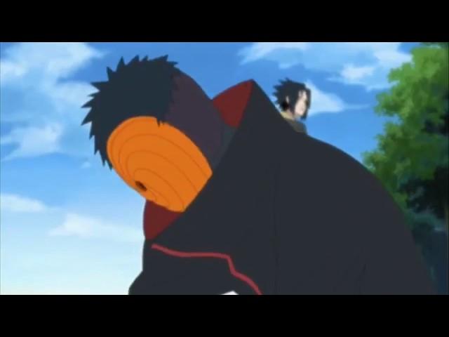 Sasuke think he killed Tobi and this one got up