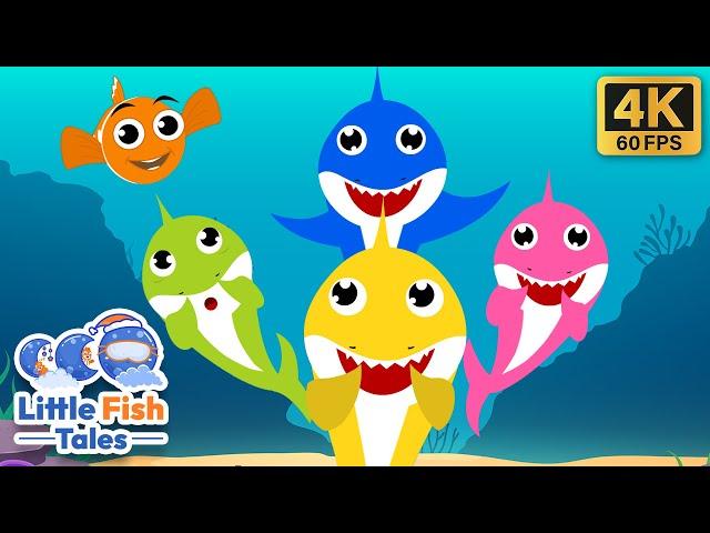 Baby Shark Learns Colors | Little Fish Tales Nursery Rhymes & Kids Songs