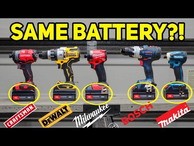 NEW UNIVERSAL Power Tool Battery Platform - Ceenr PDNation | Dewalt Milwaukee Makita & More!