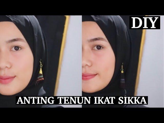 DIY ANTING TENUN IKAT | ANTING KEKINIAN | IDE BISNIS