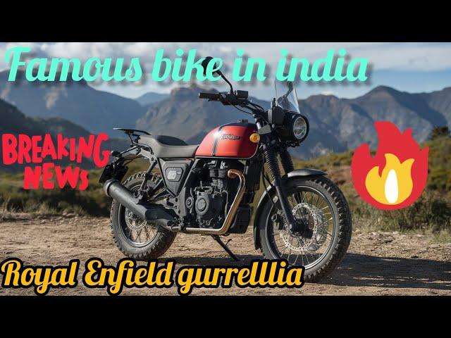 2025 Royal Enfield Guerrilla 450 – A Game Changer in the Scrambler World!