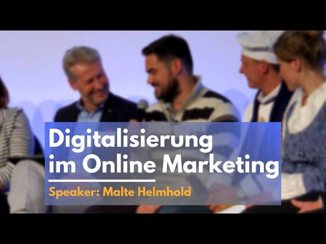 Digitalisierung wird gekauft wie ein Kühlschrank – Keynote Speaker Malte Helmhold