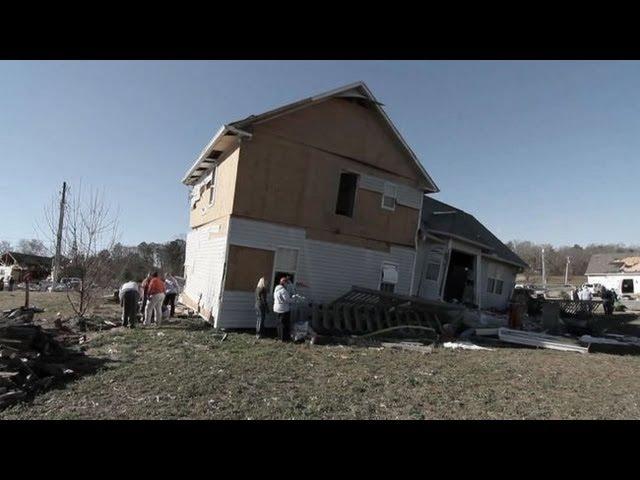 Dave Malkoff Visits Neighborhoods Hit Hard By EF-3 Tornado