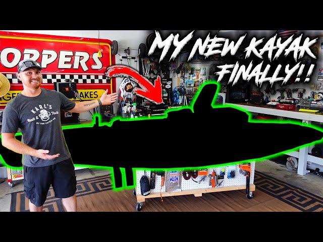 It’s Here!! MY NEW KAYAK!! Looks familiar..  Let's Build it! Kayak DIY