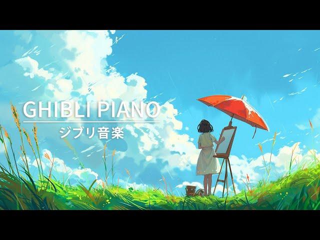 Ghibli piano music for your time  Ghibli music for relaxation, study, work and sleep #2