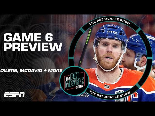 Stanley Cup Final Game 6️⃣ Preview: Oilers goalie undecided + McDavid's legacy | The Pat McAfee Show