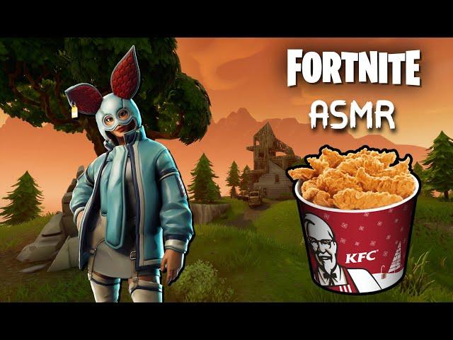 ASMR Gaming | FORTNITE KFC MUKBANG SPECTATING | Whispering 