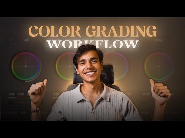 How I COLOR GRADE in Davinci Resolve | 8-bit Footage Grading