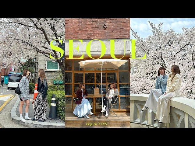 5 days in Seoul (cherry blossoms, cafe hopping, shopping)