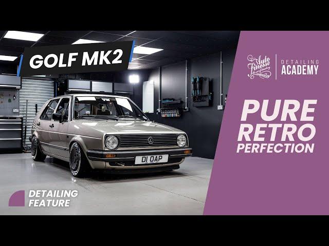 The OAP MK2 Golf gets the Auto Finesse Detailing Treatment