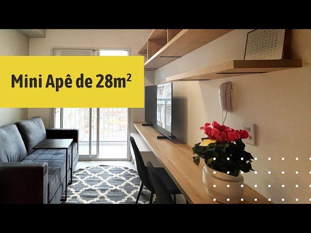 Ap 1214 - Mini apartamento de 28m²