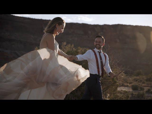 chloe + tyler // an epic desert wedding in Moab