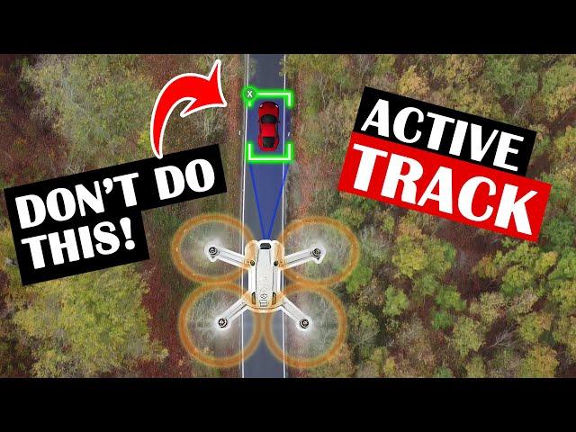 HOW TO use ACTIVE TRACK with DJI Mini 4 Pro | Tutorial | All features | START HERE