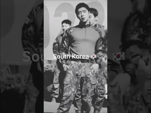 NORTH KOREAN VS. SOUTH KOREAN SOLDIERS DANCE-OFF #shorts #funny #memes