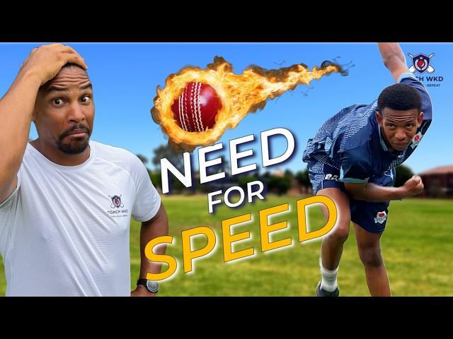 FULL Training Session with Young QUICK BOWLER | Fast Bowling Drills