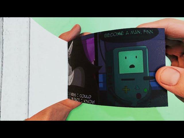 Sleepless Night With Finn | comic dub flipbook