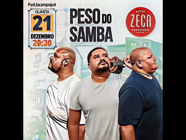 Peso do Samba ao Vivo no Bar do Zeca Pagodinho Park Shopping JPA, gravado em 21/12/2022