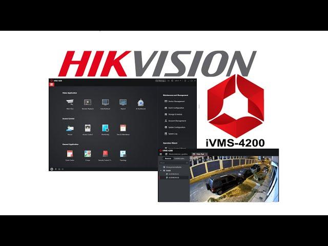 COMO VER CÁMARAS HIKVISION EN RED A TRAVÉS DE IVMS-4200