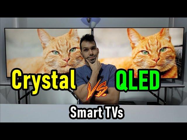 CRYSTAL vs QLED: Smart TVs / What are the differences between both technologies?