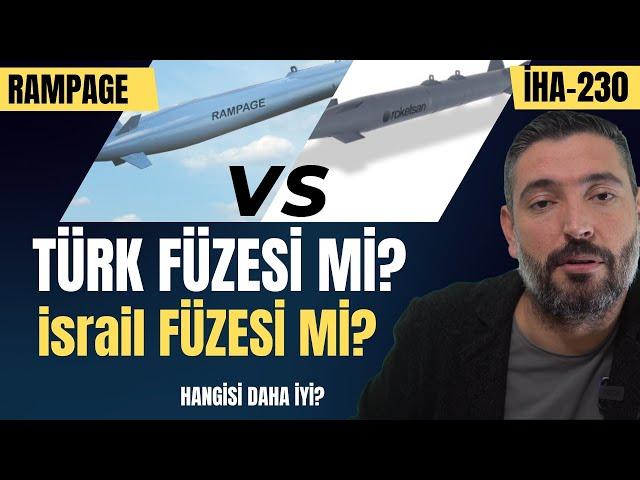 Israel's Rampage Missile vs Turkiya's IHA-230