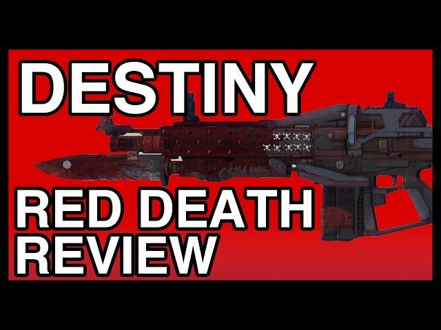Red Death Review & Gameplay (Exotic Pulse Rifle) - DESTINY | WikiGameGuides