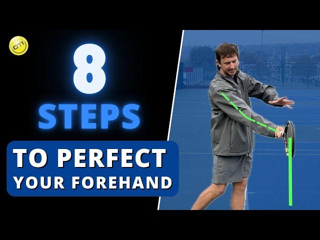 Perfect Your Tennis Forehand in 8 Steps - Tennis Forehand Technique Lesson