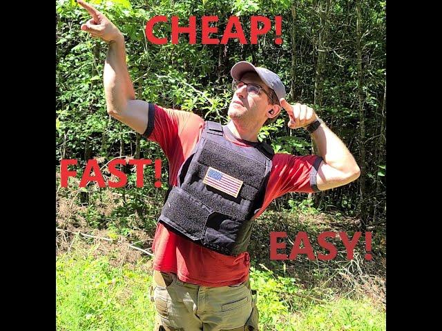 Cheapest Fastest Easiest Homemade Body Armor