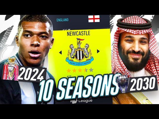 I *TAKEOVER* NEWCASTLE UNITED with UNLIMITED MONEY for 10 SEASONS!! FIFA 22 Career Mode