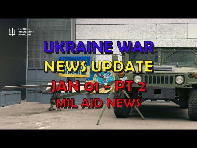 Ukraine War Update NEWS (20241231C): Military Aid News