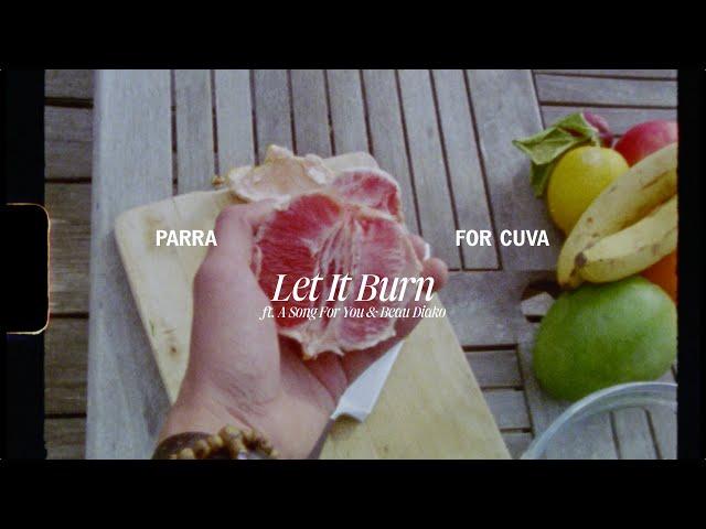 Parra for Cuva - Let It Burn ft. A Song For You & Beau Diako (Official Visuals)