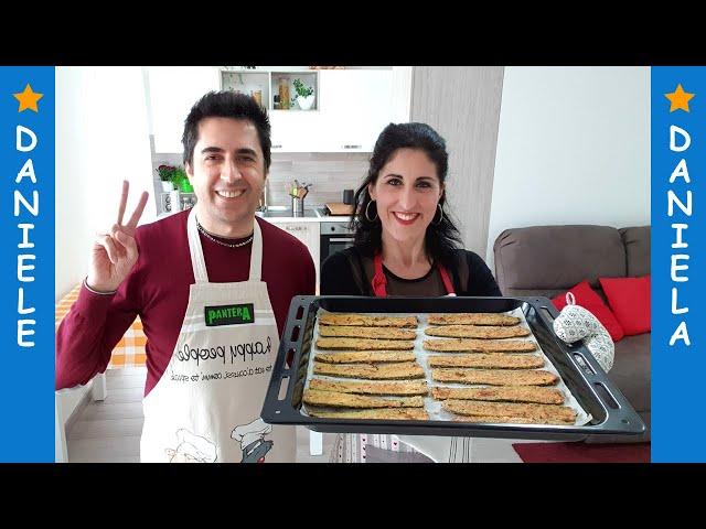 Zucchine dorate e croccanti al forno senza frittura - Ricetta