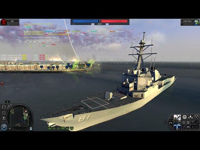 World in Conflict - MW Mod Liberty with Naval Support