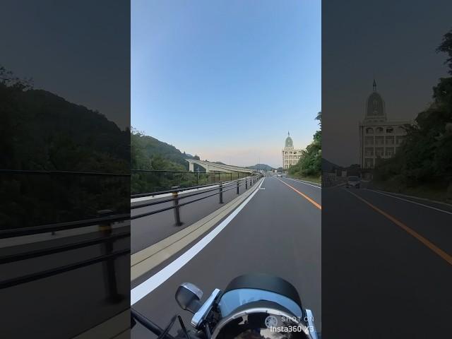 涼しくて景色綺麗だった#xsr125 #ツーリング #バイク女子 #走行動画 #走行シーン  #skyline #biker #bikelife #actioncamera #insta360