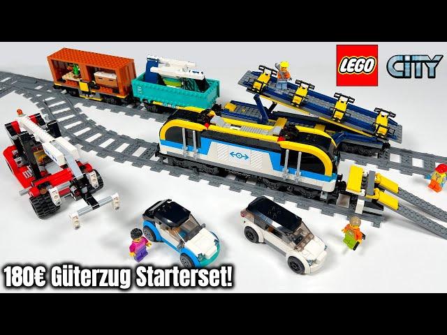 LEGO macht den Güterzug 10€ günstiger, was da los? | City Eisenbahn Review Set 60336!