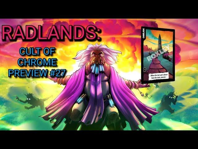 Radlands: Cult of Chrome Preview #27: Obelisk (new version)