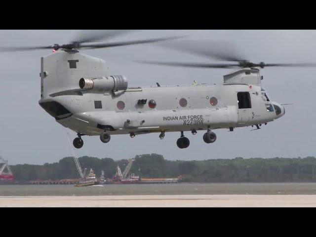 First CH 47F Chinook Helicopter For Indian Air Force  Makes Maiden Flight