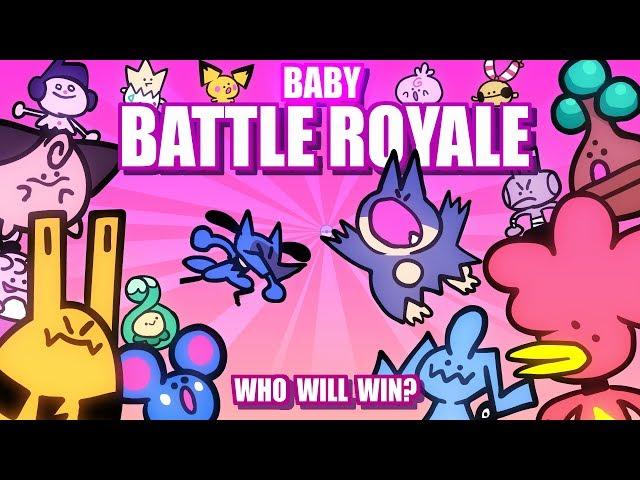 Baby Pokemon Battle Royale (Loud Sound Warning)  Collab With @Gnoggin