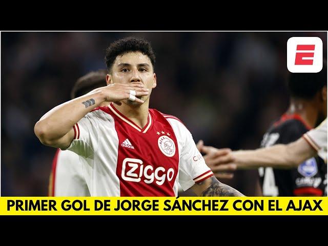 PRIMER GOL DE JORGE SÁNCHEZ con el AJAX. El mexicano pone el 1-0 vs Excelsior | Eredivisie