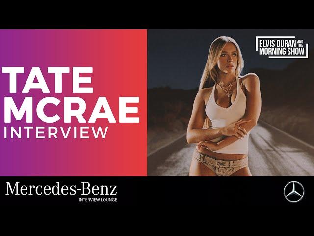 Tate McRae Responds To Her Album Being Leaked Before Release Date | Elvis Duran Show