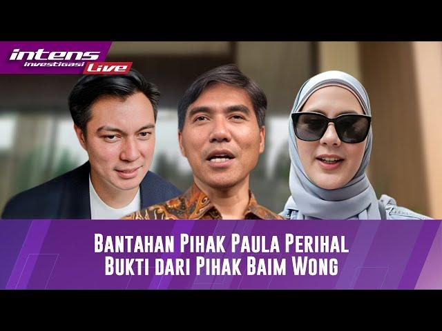 Kuasa Hukum Paula Verhoeven Beri Bantahan Terkait Bukti Yang Diserahkan Oleh Baim Wong